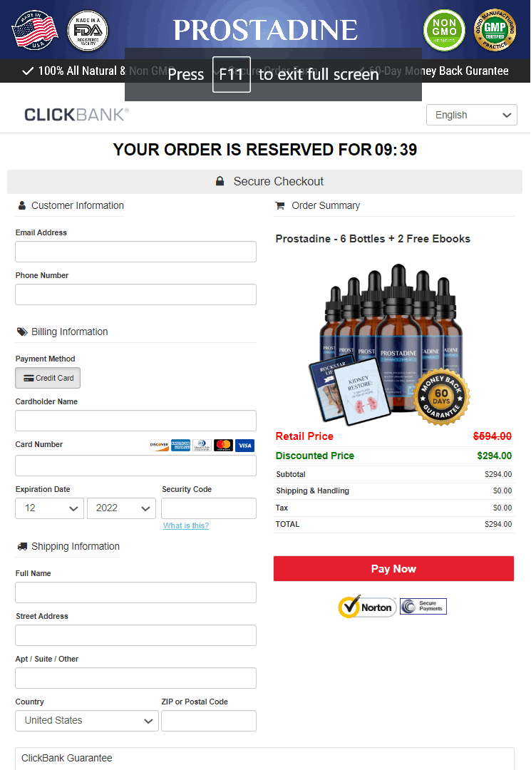 GetProstaDine.com